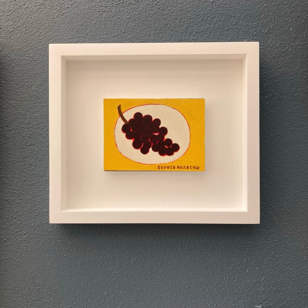 Image of A Plate of Grapes original painting