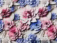 Image 17 of Floral Scrub Hats