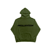 Image 3 of Dreams Sweatsuit - Olive Green W/Black
