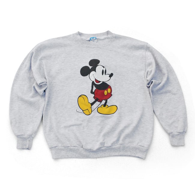 mickey crewneck sweatshirt