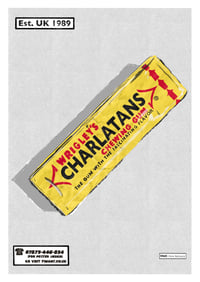 The Charlatans - Chewing chewing gum print