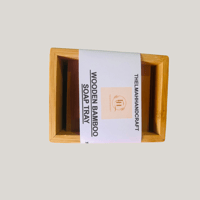 Image 1 of Wooden Bamboo Soap Holder