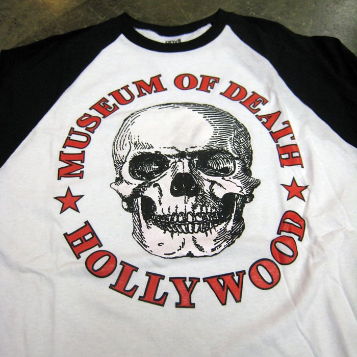 Image of Museum Of Death Hollywood Logo (Black) - Jersey Shirt