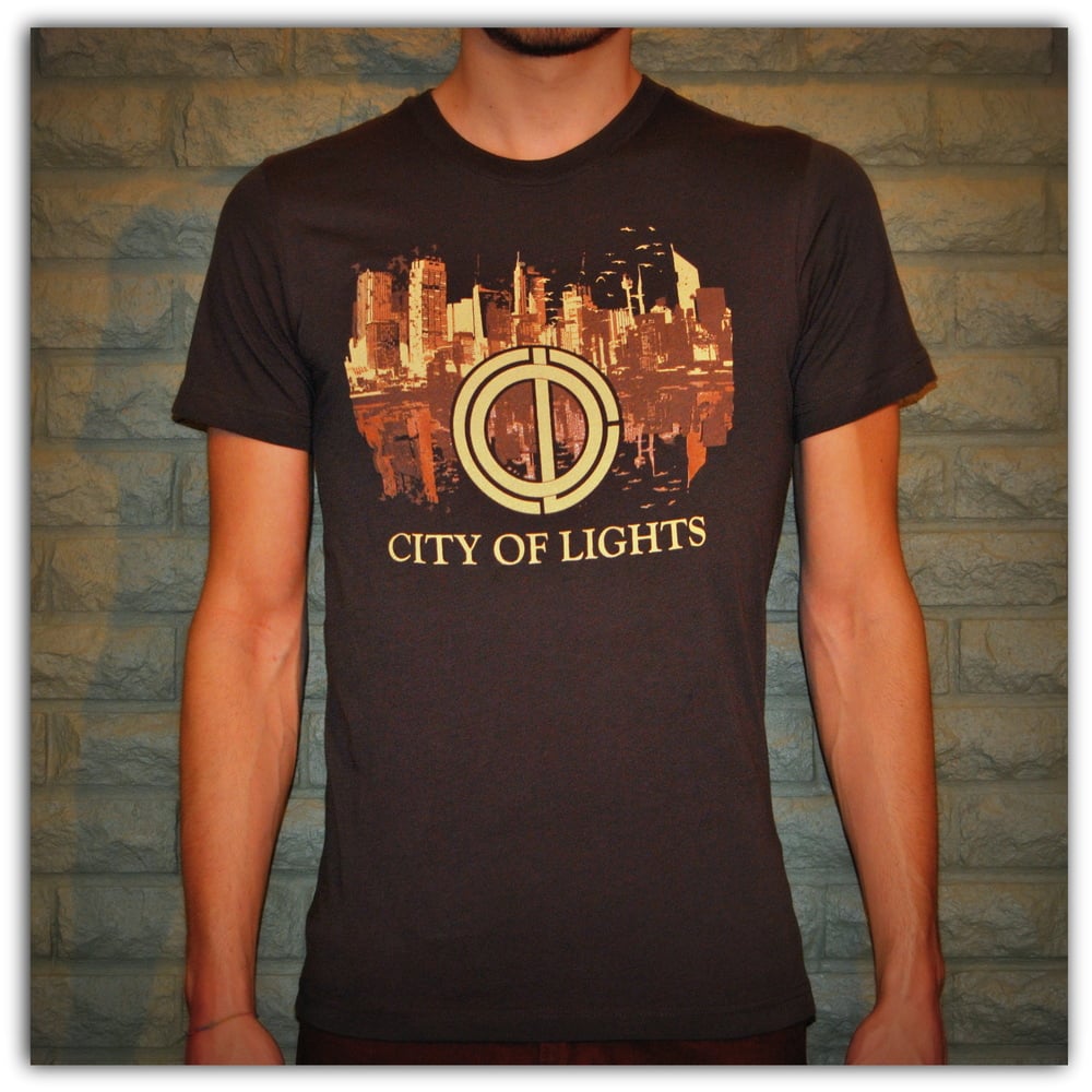 Image of Graphic Tee - Brown w/Cream City