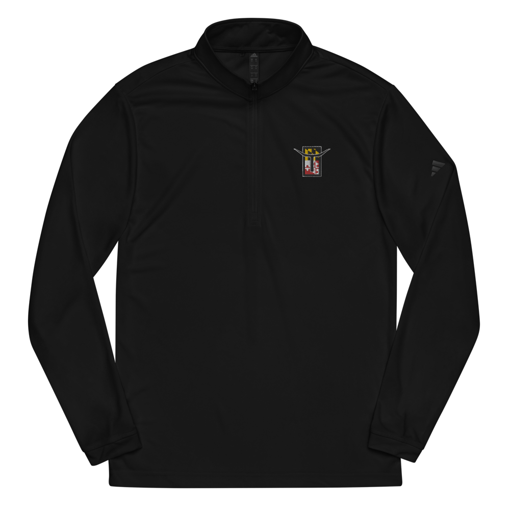 Image of Adidas Toro MD Logo Quarter Zip Pullover