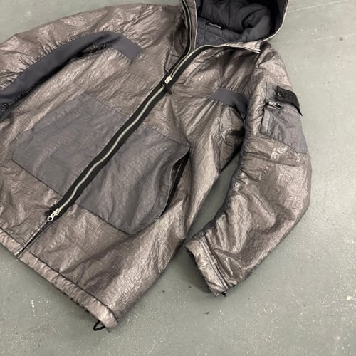 Image of AW2019 Stone Island Shadow Project Dual Grid Nylon Parker, size large