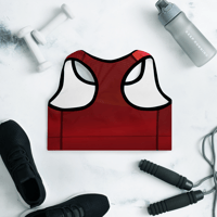 Image 2 of BRAZYRED Padded Sports Bra