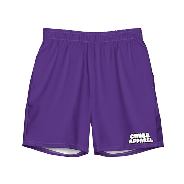 Image of The Grape Alligator- Swim Trunks