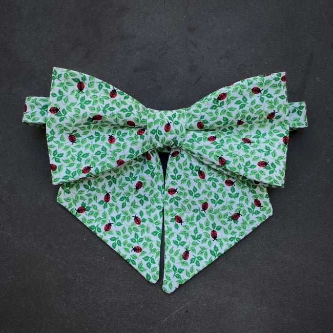 Ladybug Bow *one of a kind*