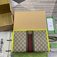 Image 2 of GG Neon Trim Clutch