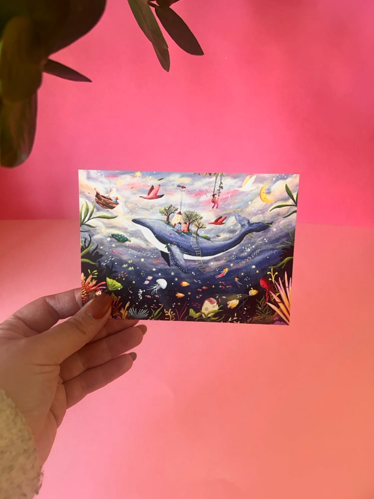 Carte postale « Entre ciel et mer »