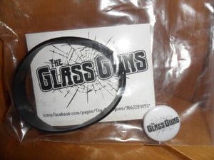 Image of The Glassguns Wristband and Badge Package