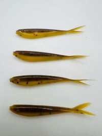 Brown & Yellow Minnow 7 pcs