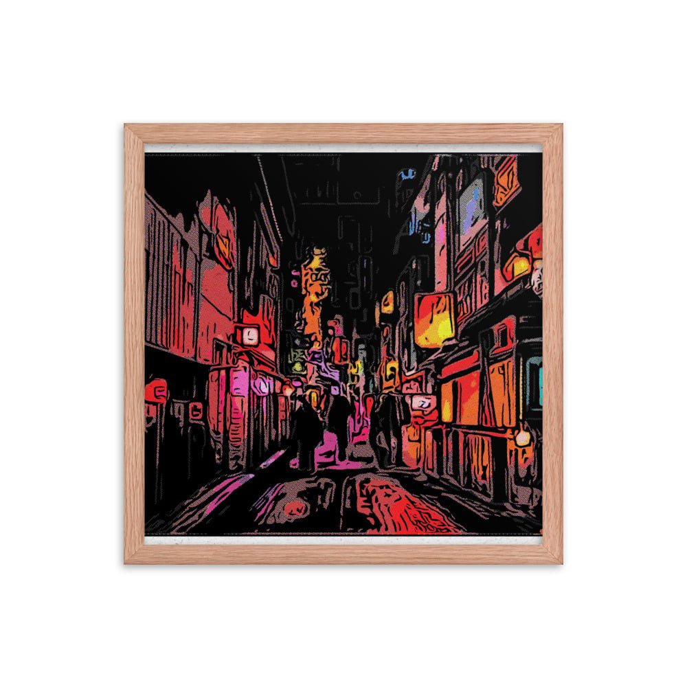 ZEN EXP - Chinatown I Framed photo paper poster