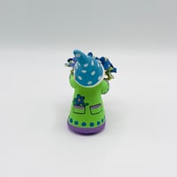 Image 2 of Bert with blue flowers 