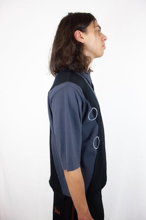 Image of Hypomaèleon - space spedition polo (black/grey)
