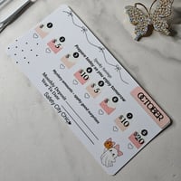Image 17 of 12 month Savings Journey Tabbed Envelopes A6