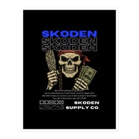 Image 1 of Skoden Skull Bubble-free stickers