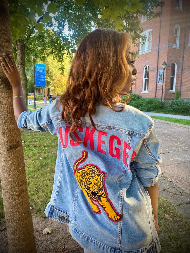 Tuskegee Denim Deluxe Jacket Chicer Collegiate