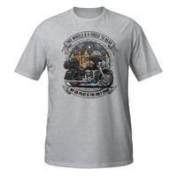 Image 4 of Two Wheels & a Cross to Bear - Short-Sleeve Unisex T-Shirt