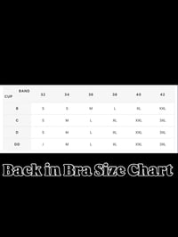 Image 3 of Back in back fat bra