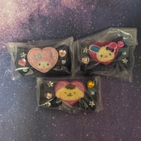 Sanrio Japan Denim Patch Hair Clip