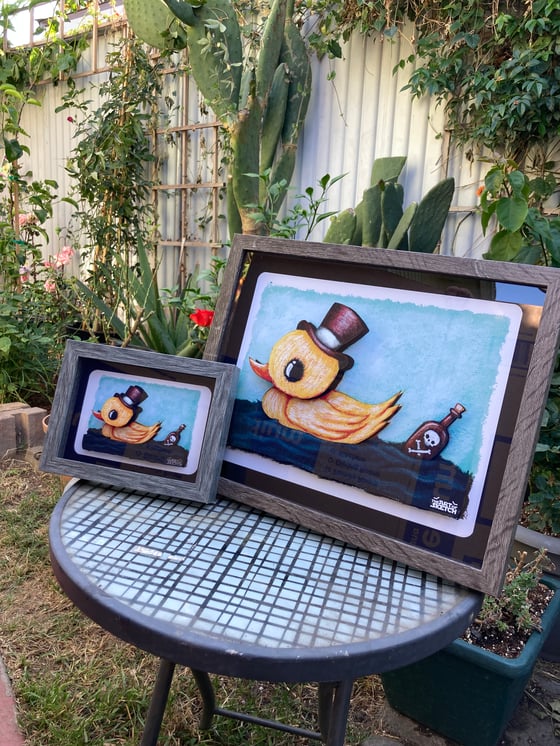 Image of "Duckling" Shadow Box