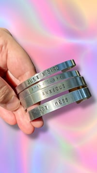 Image 1 of Metal Stamped Bracelets