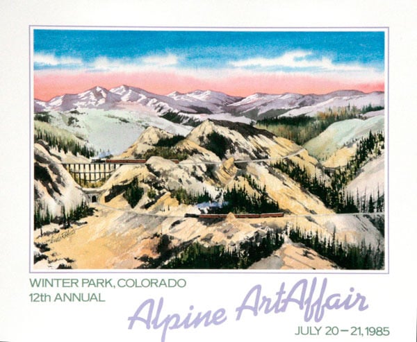 Image of Alpine Art Affair, Winter Park Poster