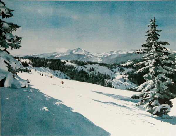 Image of Holy Cross from Vail Mountain