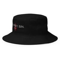 Image 2 of "Eat. Prey. Sin." Bucket Hat