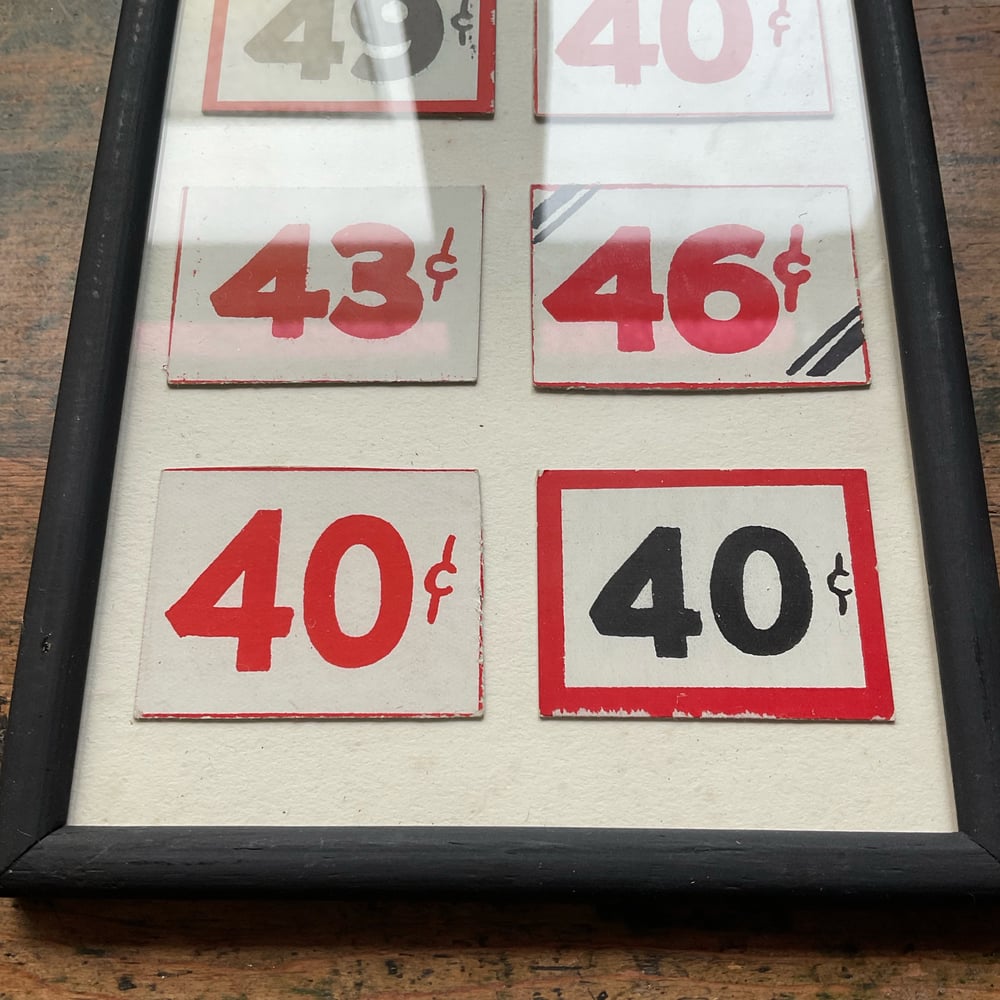 Image of Framed Prices