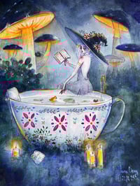 Image 3 of Amtae-the teatime witch- inktober 21