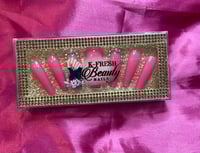 Image 1 of Nails - Long Luxury (Pink Passion)