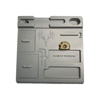 Image 2 of Arrow Fletching Helper 2.0 (GRAY) for Bitzenburger Jig - Precision Fletching Made Easy