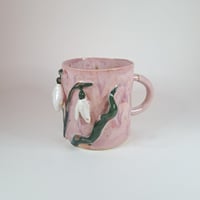 Image 2 of snowdrop mug (pink)