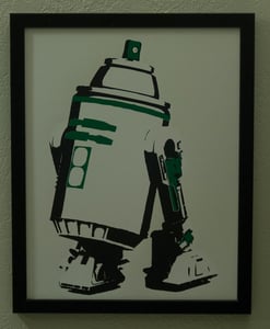 Image of R2Spray2 Screen Print - Green