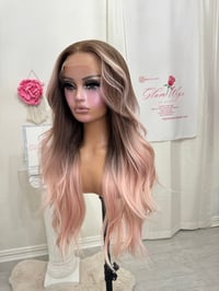 Image 12 of Balayage pink luxury free part (ready to ship) 