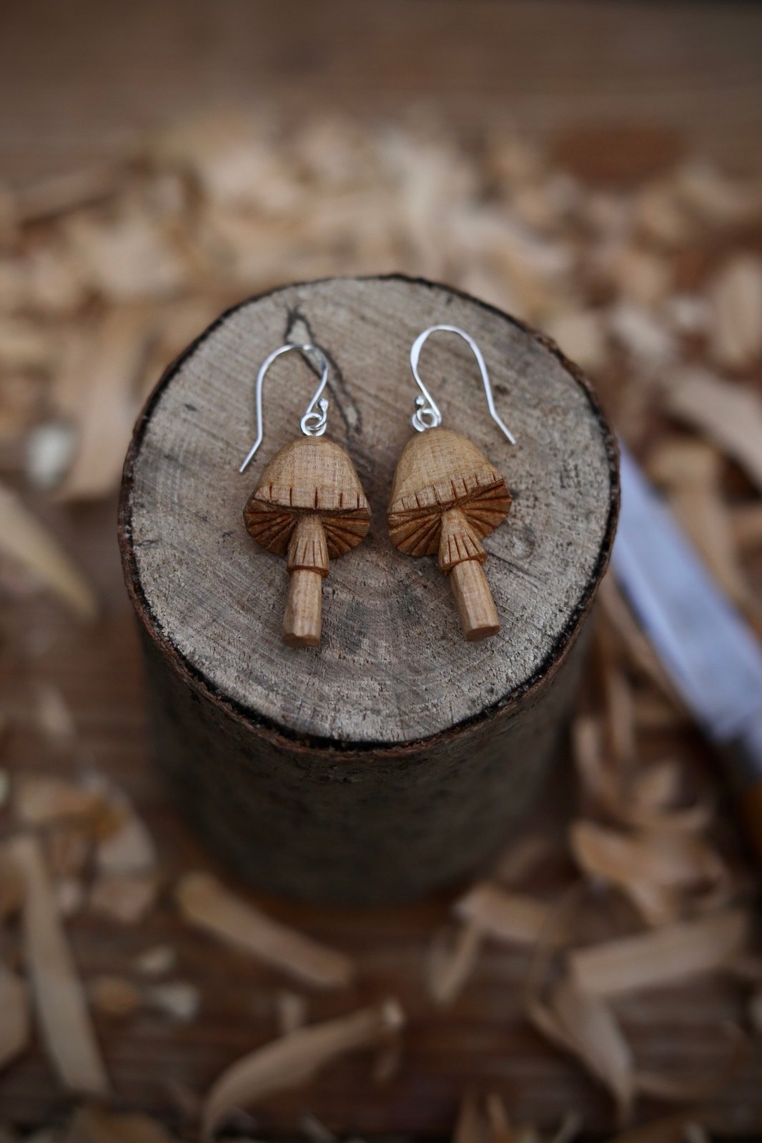 earrings mushroom