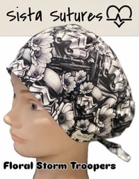 Image 9 of Space Theme Scrub Hats