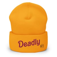 Image 5 of Cuffed Beanie "Deadly"