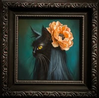 Image 2 of “🐱🌸" Original painting