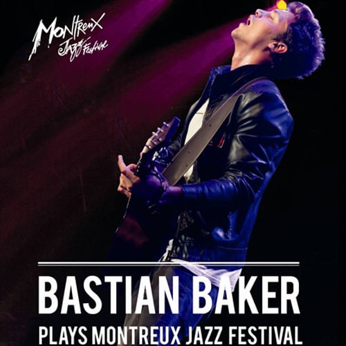 Image of DVD "Bastian Baker plays Montreux Jazz Festival 2012"