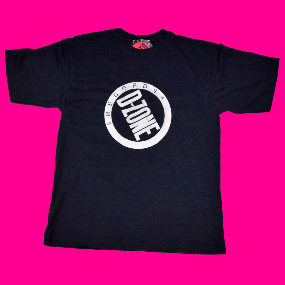 Image of d-zone reflective silver logo t-shirt (Black, White, Grey or Navy Shirt)