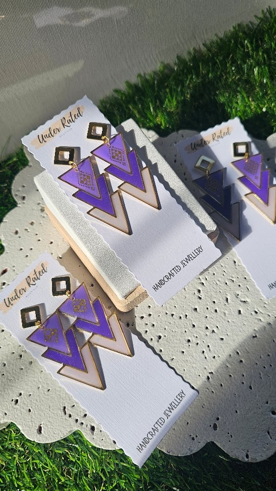 Image of Chevron Earring sets 
