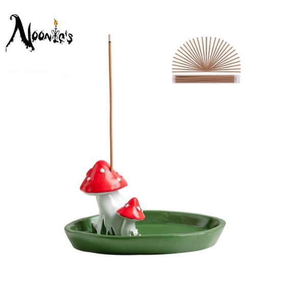 Image of The mushroom incense holder and ashtray 