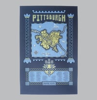 Image 3 of pittsburgh map - bk