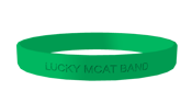 Image of Lucky MCAT Wristband