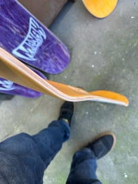 Image 6 of 8.5" Symmetrical Twin Tail Full Shape Popsicle - Excel Skull Graphic 