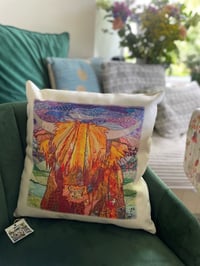 Image 1 of Highland Cow Cushion